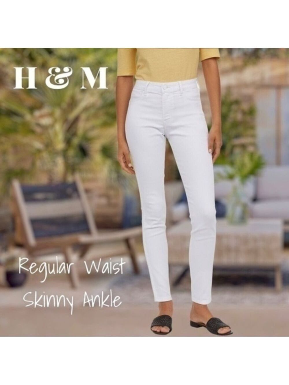 H & M Skinny Ankle/Regular Waist Skinny Jeans